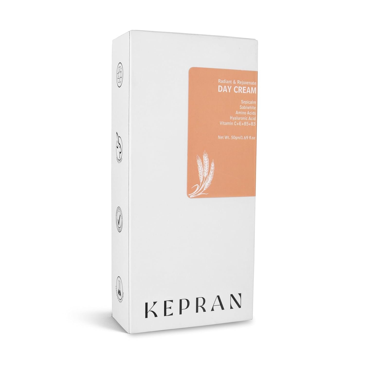 Radiant & Rejuvenate Day Cream with Hyaluronic Acid and Vitamins, 50ml