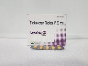 Escitalopram 20 mg tablets