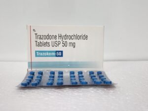 Trazodone hydrochloride USP 50 mg tablets