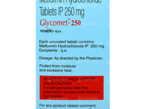Metformin Hydrochloride 250 mg