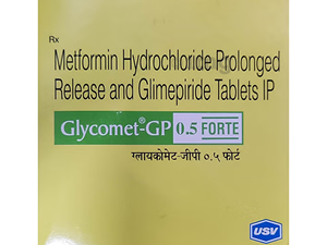 Glimepiride 0.5 mg + Metformin 1000 mg