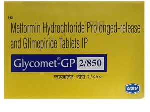Glimepiride 2 mg+ Metformin 850 mg